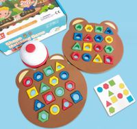 Building Toys Triangle Circle Bear Plastic Toys main image 1