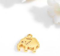 1 Piece Simple Style Animal Copper Plating Pendant Jewelry Accessories sku image 1