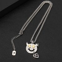 304 Stainless Steel Cute Little Devil Pendant Necklace main image 4