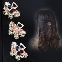 Women's Elegant Butterfly Metal Plating Hair Claws main image 3