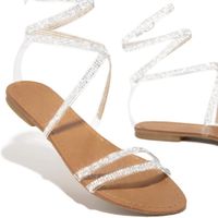 Women's Casual Solid Color Round Toe Strappy Sandals main image 2