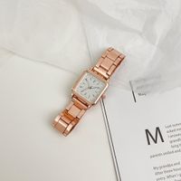 Casual Solid Color Jewelry Buckle Quartz Women's Watches main image 4