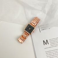 Casual Solid Color Jewelry Buckle Quartz Women's Watches main image 5