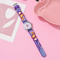 Cute Heart Shape Buckle Quartz Kids Watches main image 3