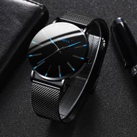 Casual Letter Buckle Quartz Men's Watches main image 6