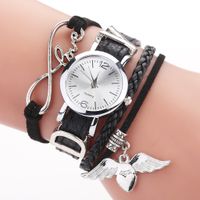 Casual Heart Shape Buckle Quartz Women's Watches sku image 2