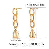 1 Pair Simple Style Geometric Plating Copper Drop Earrings sku image 11