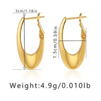 1 Pair Simple Style Geometric Plating Copper Drop Earrings sku image 14