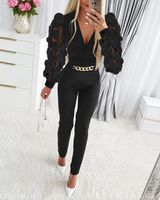 Women's Daily Simple Style Streetwear Solid Color Full Length Jumpsuits sku image 1