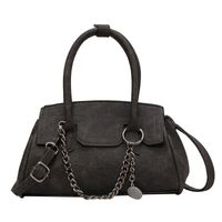 Women's Medium Pu Leather Solid Color Elegant Square Flip Cover Handbag main image 4