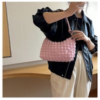 Women's Small Nylon Solid Color Basic Square Zipper Underarm Bag main image 4