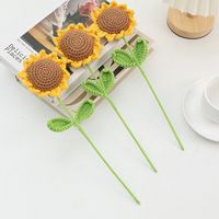 Simple Style Classic Style Flower Yarn Imitation Plants Artificial Flowers main image 3