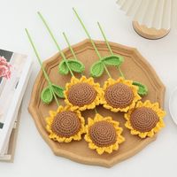 Simple Style Classic Style Flower Yarn Imitation Plants Artificial Flowers main image 1