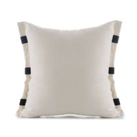 Luxurious Stripe Pu Leather Pillow Cases sku image 1