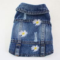 Simple Style Classic Style Denim Solid Color Pet Clothing main image 4