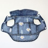 Simple Style Classic Style Denim Solid Color Pet Clothing main image 3