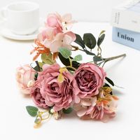 Simple Style Classic Style Flower Silk Flower Imitation Plants Artificial Flowers sku image 4