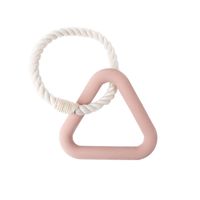 Simple Style Rubber Triangle Solid Color Pet Toys sku image 9