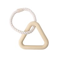 Simple Style Rubber Triangle Solid Color Pet Toys sku image 10