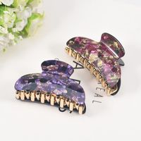 Women's Simple Style Floral Arylic Plating Hair Claws main image 5