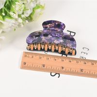 Women's Simple Style Floral Arylic Plating Hair Claws main image 2