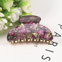 Women's Simple Style Floral Arylic Plating Hair Claws sku image 1