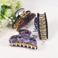 Women's Simple Style Floral Arylic Plating Hair Claws main image 4