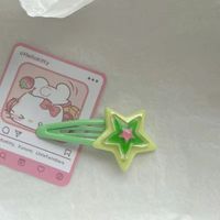 Women's Cute Clouds Star Plastic Hair Clip sku image 10