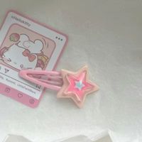 Women's Cute Clouds Star Plastic Hair Clip sku image 7