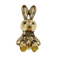 10 Pièces/paquet Mignon Lapin Ours Alliage Placage Pendentif Bijoux Accessoires main image 3