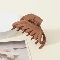 Women's Simple Style Geometric Plastic Stoving Varnish Hair Claws sku image 3