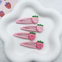 Women's Sweet Strawberry Plastic Hair Clip main image 4