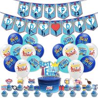 Father's Day Simple Style Classic Style Letter Emulsion Festival Balloons sku image 1