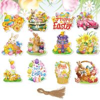 Easter Cute Letter Paper Holiday Daily Decorative Props sku image 1