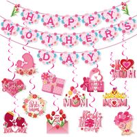 Mother's Day Cute Vacation Letter Paper Festival Decorative Props main image 1