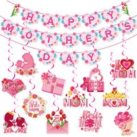 Mother's Day Cute Vacation Letter Paper Festival Decorative Props main image 6