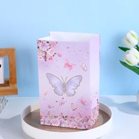 Elegant Letter Butterfly White Cowhide Birthday Date main image 2