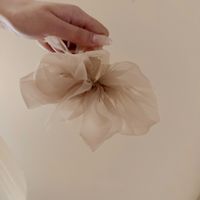 Women's Sweet Bow Knot Plastic Gauze Handmade Hair Claws sku image 5