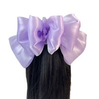 Women's Simple Style Bow Knot Organza Handmade Hair Clip main image 5