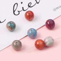 10 Pieces Resin Gradient Color Beads main image 5