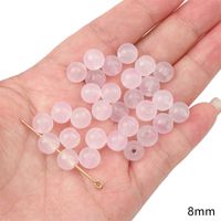 20 Pieces Diameter 8mm Hole 1~1.9mm Glass Solid Color Beads sku image 7