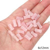 20 Pieces Diameter 8mm Hole 1~1.9mm Glass Solid Color Beads sku image 4