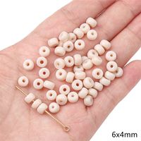 20 Pieces Diameter 8mm Hole 1~1.9mm Glass Solid Color Beads sku image 1