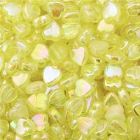 100 Pieces Arylic Star Heart Shape Beads sku image 10
