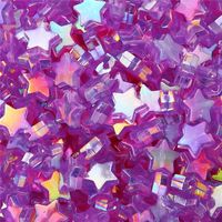 100 Pieces Arylic Star Heart Shape Beads sku image 20