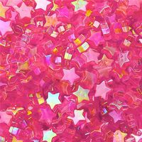 100 Pieces Arylic Star Heart Shape Beads sku image 15