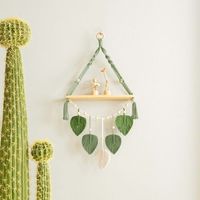 Simple Style Classic Style Leaf Cotton Pendant Artificial Decorations main image 1