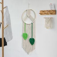 Vacation Simple Style Classic Style Leaf Cotton Pendant Artificial Decorations main image 3