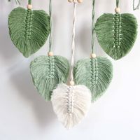 Simple Style Classic Style Leaf Cotton Pendant Artificial Decorations main image 2