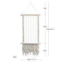 Simple Style Classic Style Human Solid Color Cotton Rope Pendant Artificial Decorations sku image 1
